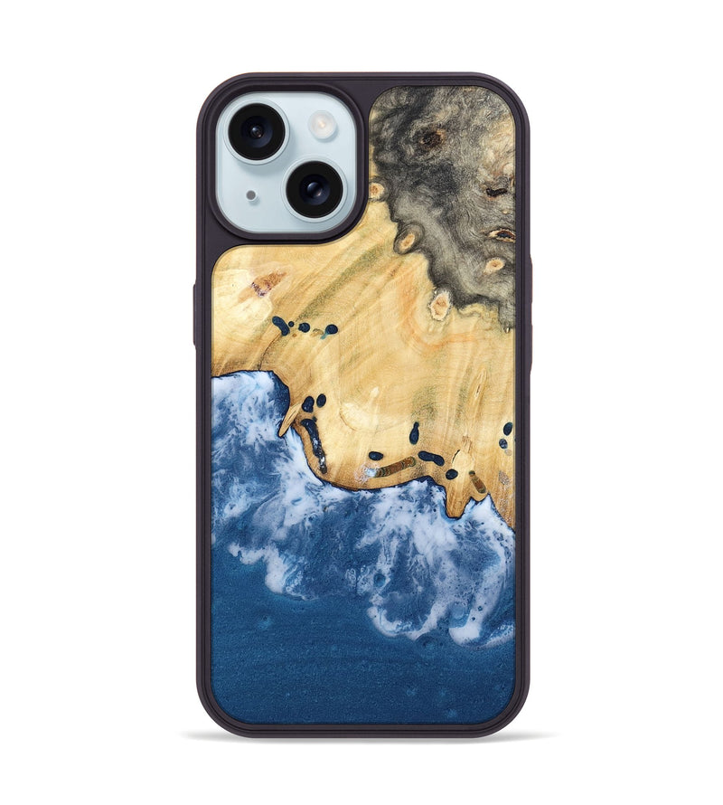 iPhone 15 Wood Phone Case - Maurine (Coastal, 803867)