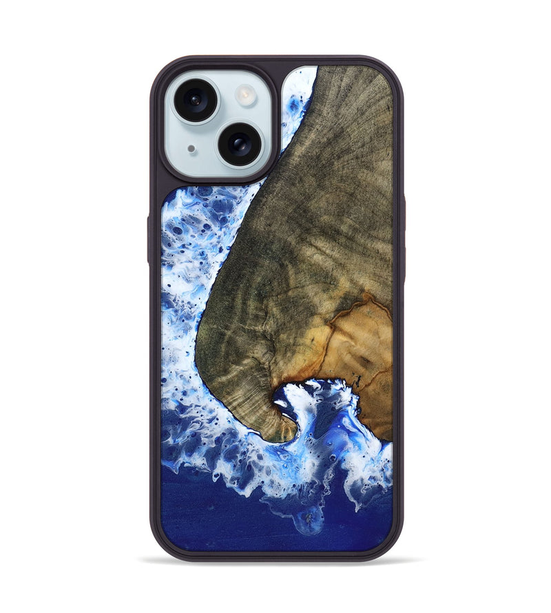 iPhone 15 Wood Phone Case - Lavina (Coastal, 803871)