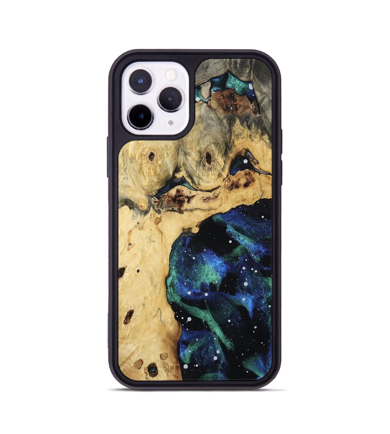 iPhone 11 Pro Wood Phone Case - Florene (Cosmos, 803887)