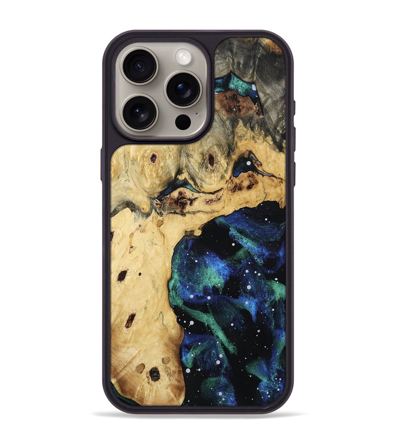 iPhone 15 Pro Max Wood Phone Case - Florene (Cosmos, 803887)
