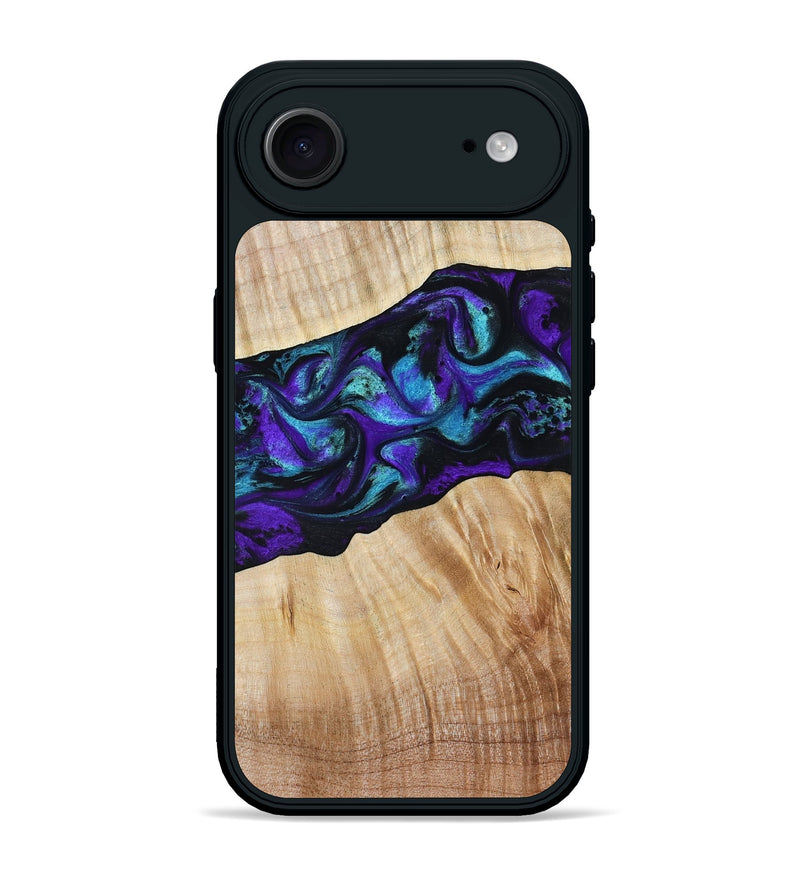 iPhone 17 Air Wood Phone Case - Maxine (Purple, 803970)