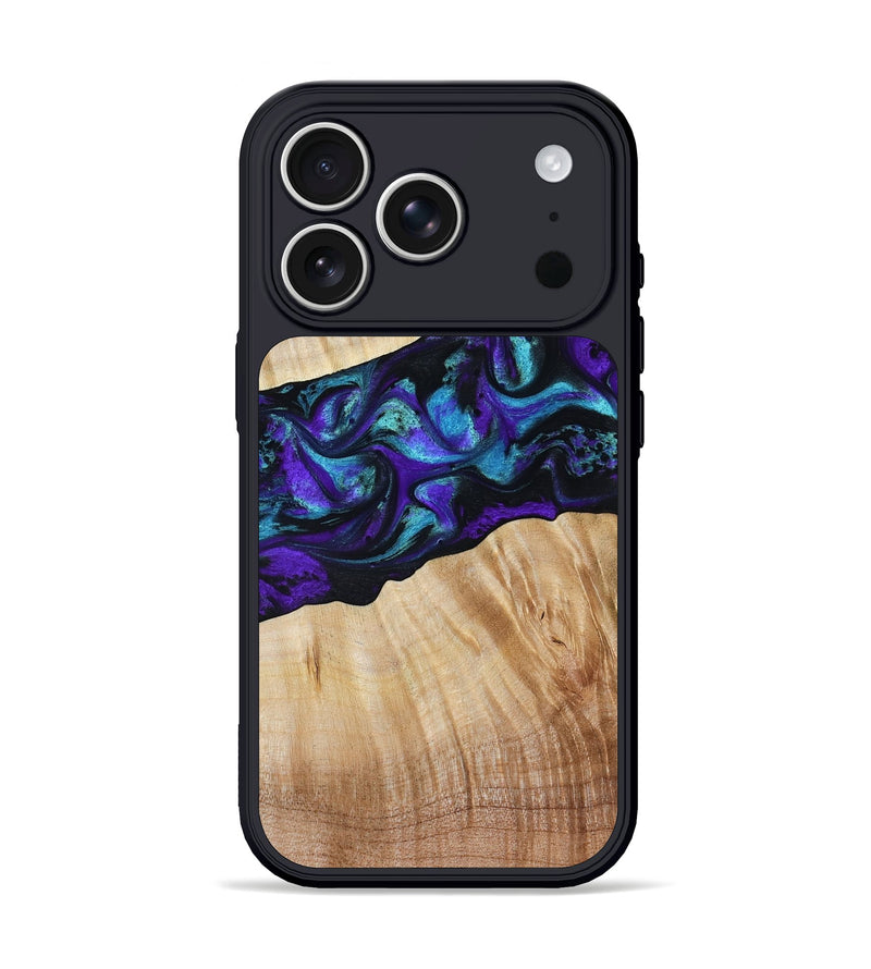 iPhone 17 Pro Wood Phone Case - Maxine (Purple, 803970)