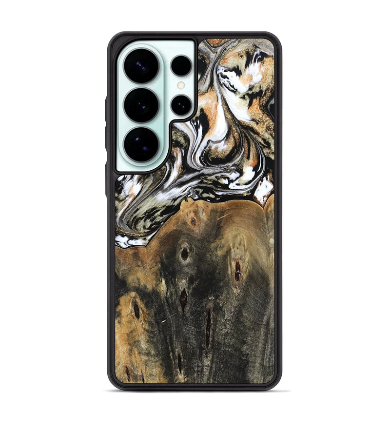 Galaxy S26 Ultra Wood Phone Case - Sarahi (Black & White, 803973)