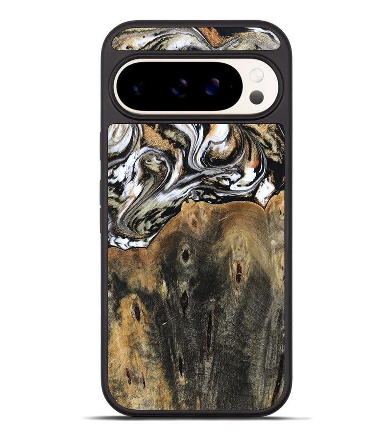 Pixel 9 Pro XL Wood Phone Case - Sarahi (Black & White, 803973)
