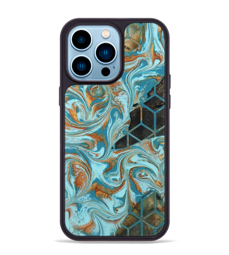 iPhone 14 Pro Max Wood Phone Case - Ignacio (Pattern, 803980)