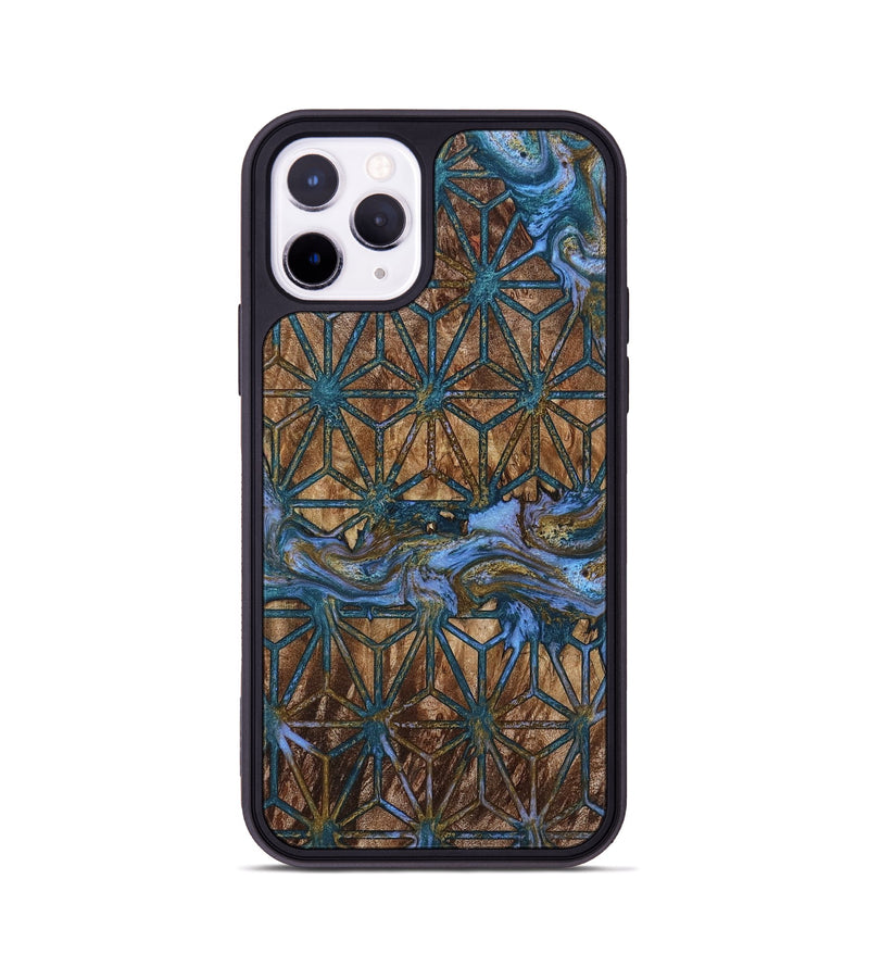 iPhone 11 Pro Wood Phone Case - Sarina (Pattern, 803985)