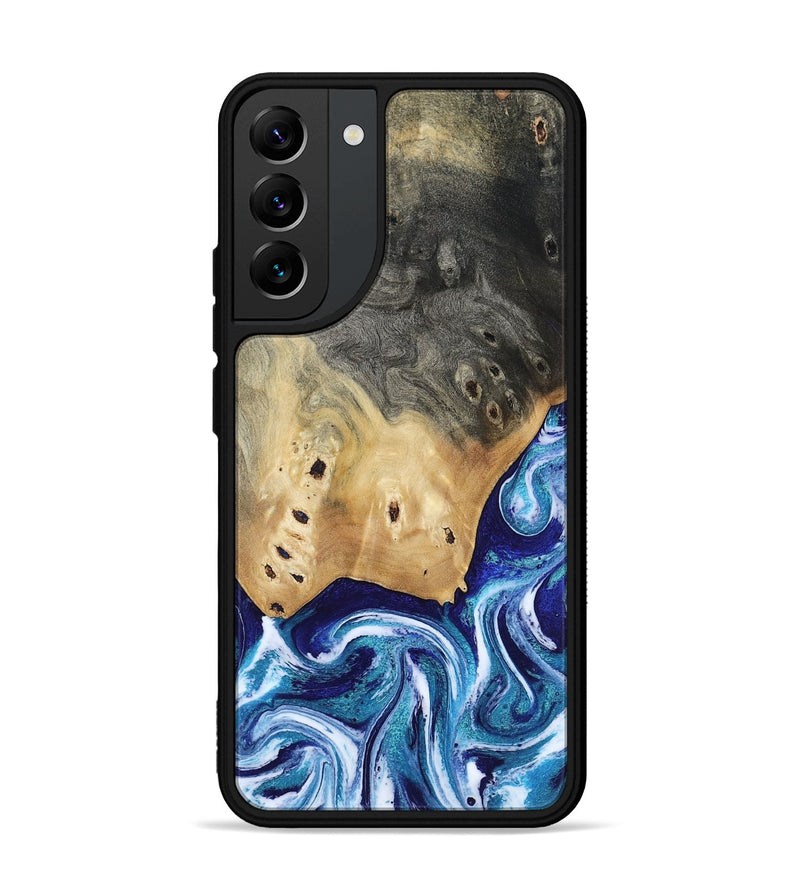 Galaxy S22 Plus Wood Phone Case - Dayana (Blue, 804005)