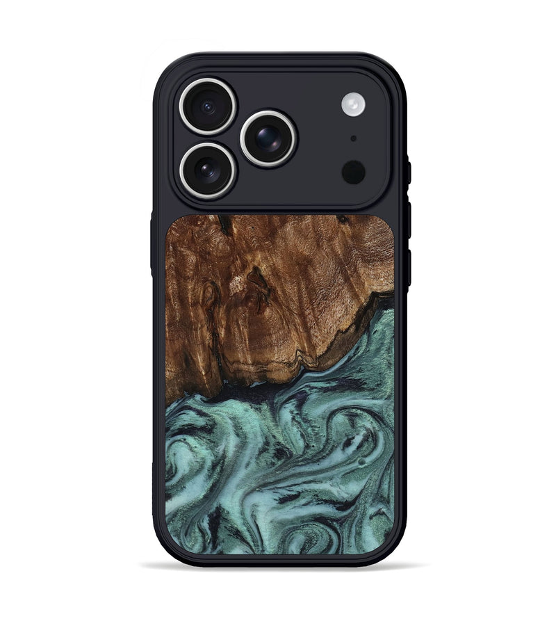 iPhone 17 Pro Wood Phone Case - Adler (Green, 804010)