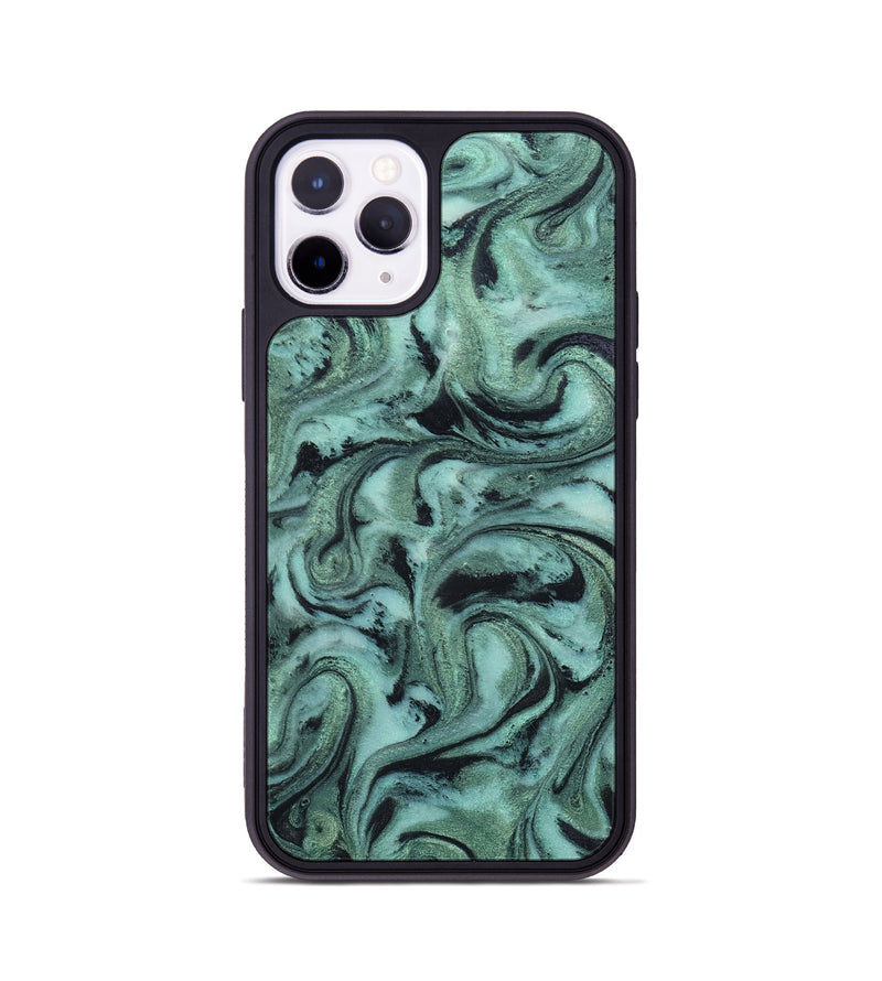 iPhone 11 Pro ResinArt Phone Case - Jerod (Green, 804029)