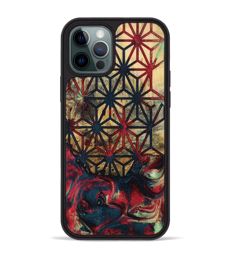 iPhone 12 Pro Max Wood Phone Case - Waldo (Pattern, 804031)