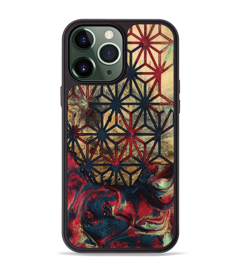 iPhone 13 Pro Max Wood Phone Case - Waldo (Pattern, 804031)