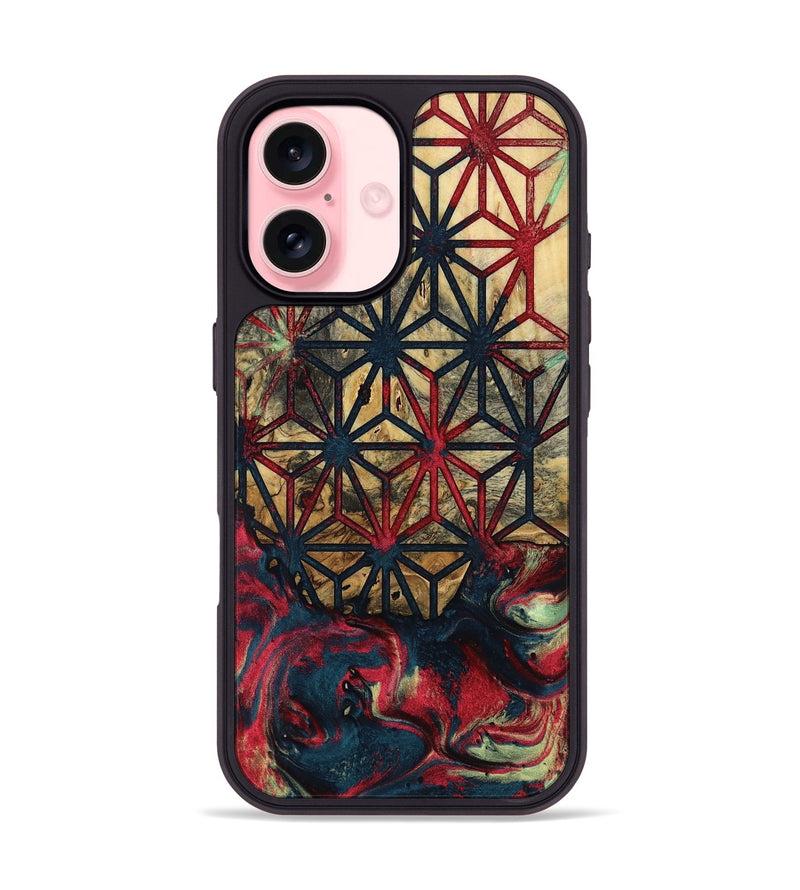 iPhone 16 Wood Phone Case - Waldo (Pattern, 804031)