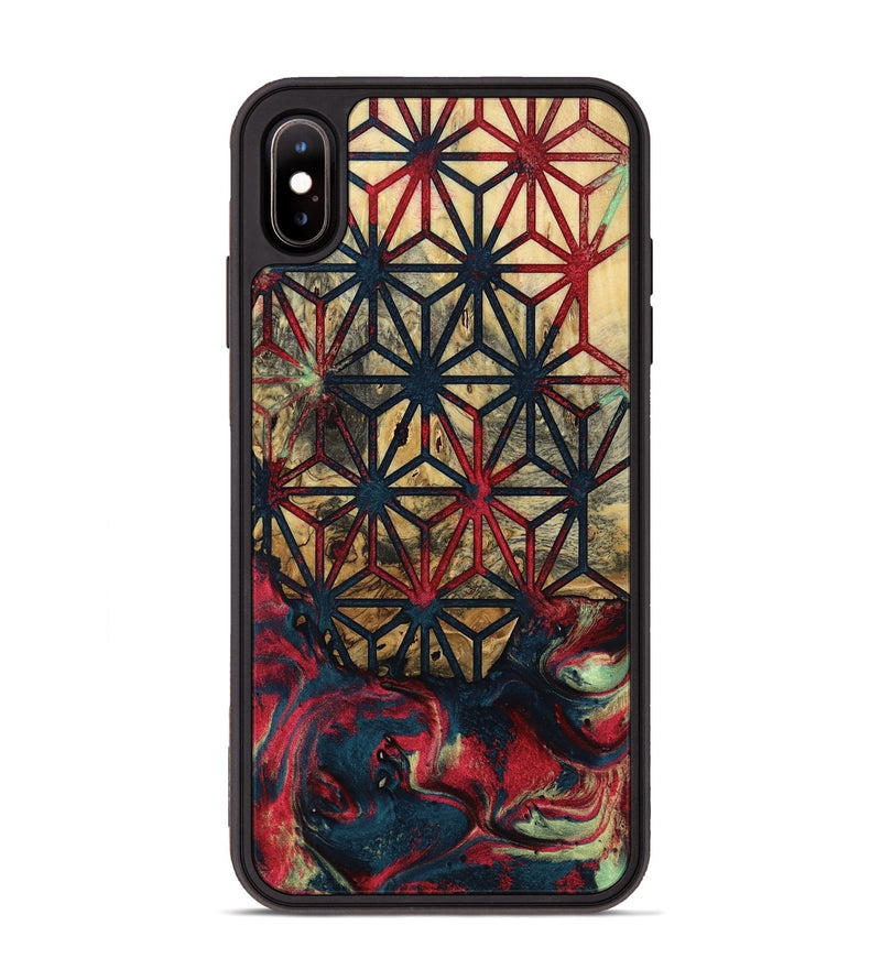 iPhone Xs Max Wood Phone Case - Waldo (Pattern, 804031)