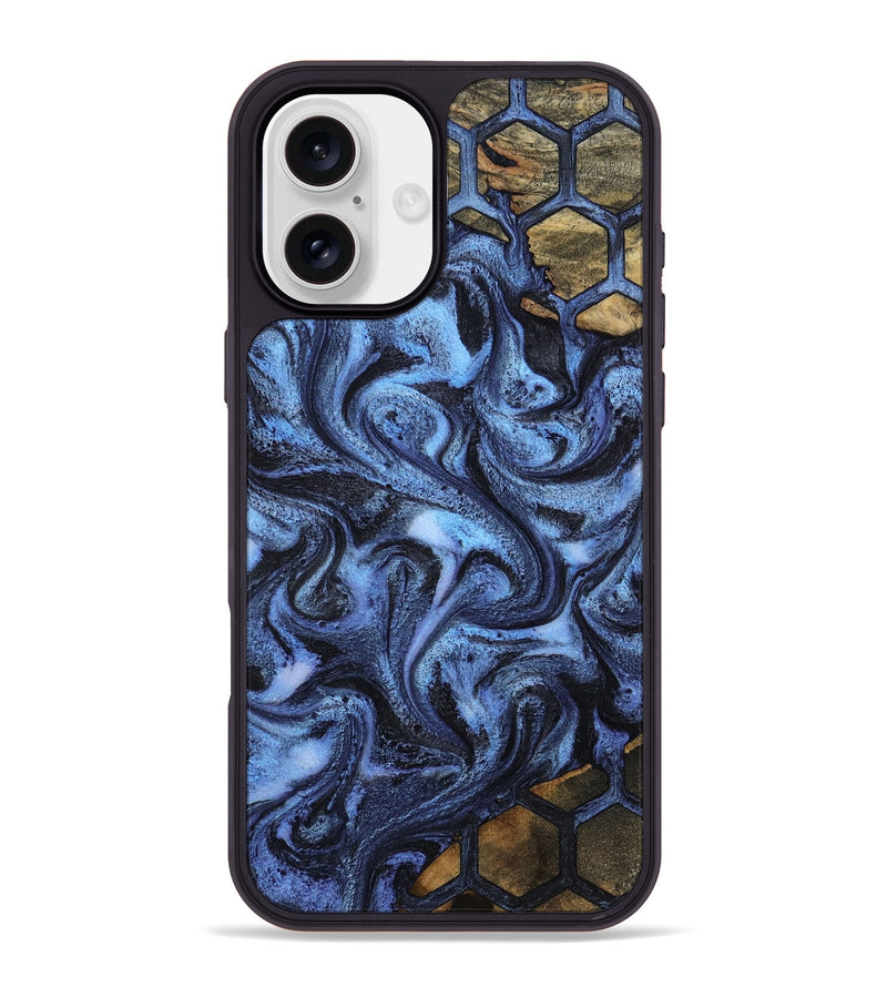 iPhone 16 Plus Wood Phone Case - Todd (Pattern, 804034)