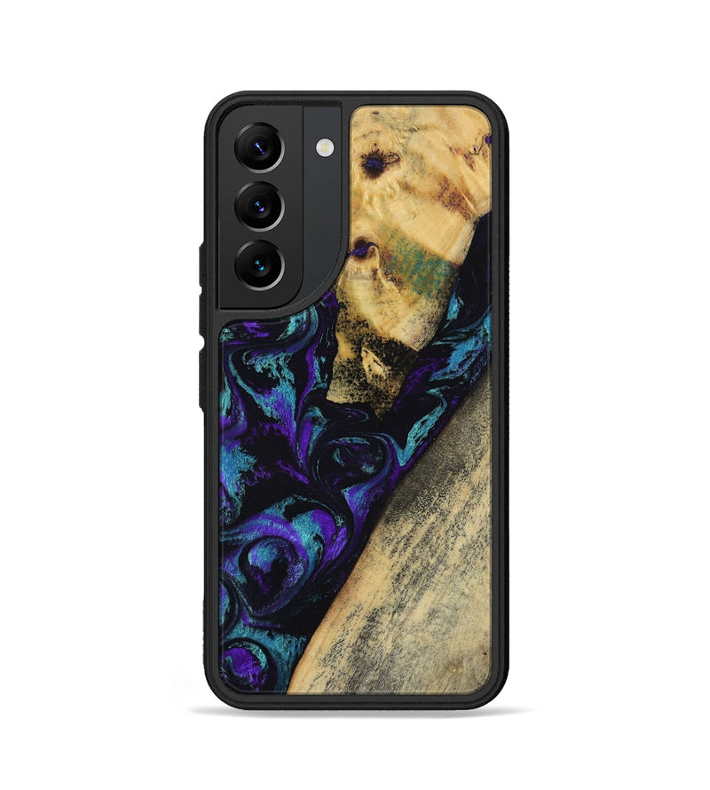 Galaxy S22 Wood Phone Case - Herman (Purple, 804040)