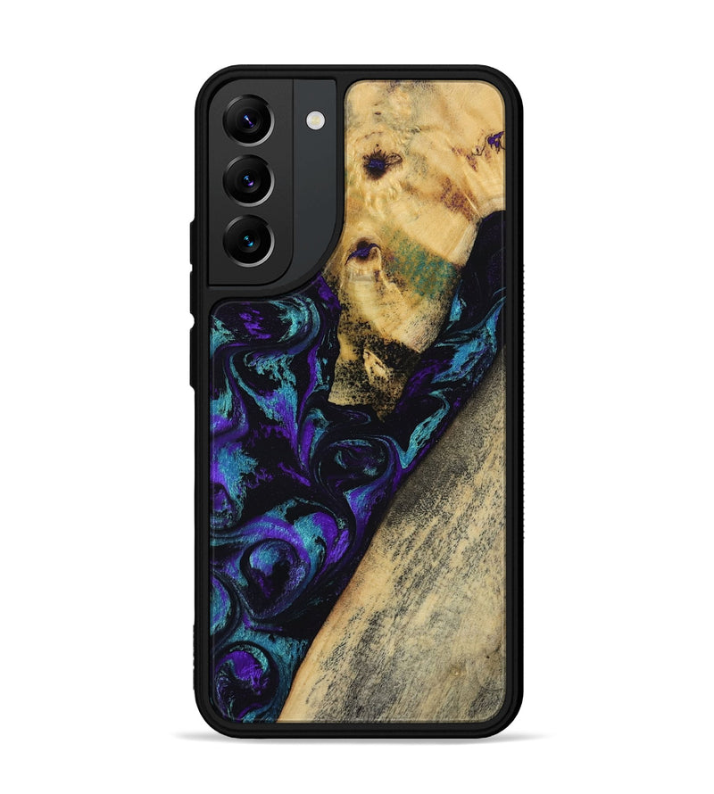 Galaxy S22 Plus Wood Phone Case - Herman (Purple, 804040)