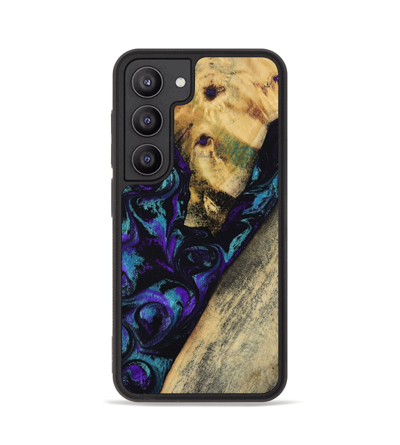Galaxy S23 Wood Phone Case - Herman (Purple, 804040)
