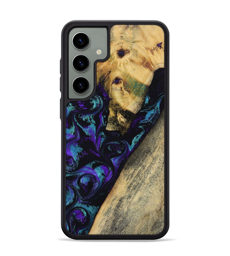 Galaxy S24 Plus Wood Phone Case - Herman (Purple, 804040)