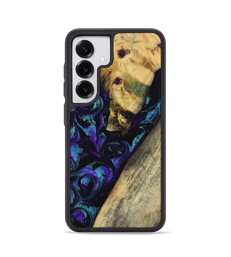 Galaxy S25 Wood Phone Case - Herman (Purple, 804040)
