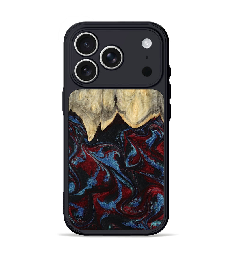 iPhone 17 Pro Wood Phone Case - Rikki (Red, 804045)