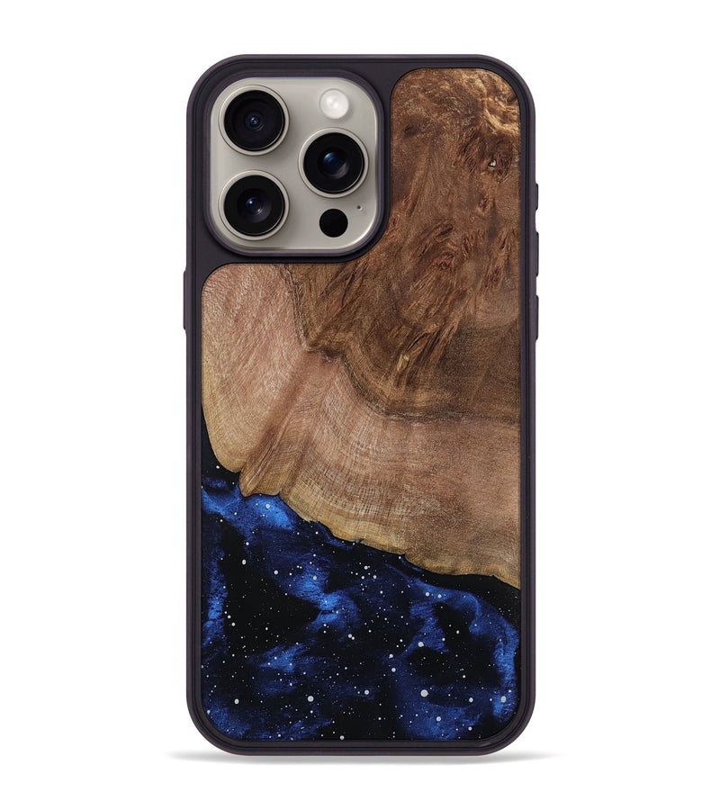 iPhone 15 Pro Max Wood Phone Case - Isamar (Cosmos, 804105)
