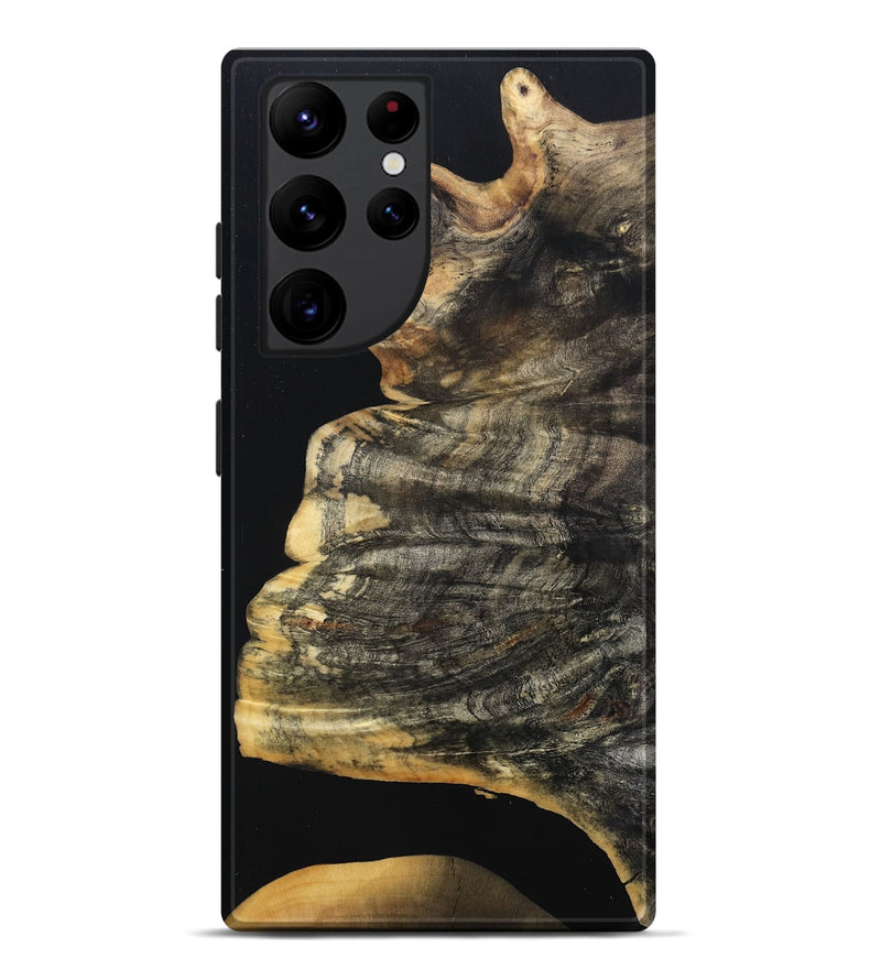 Galaxy S22 Ultra Wood Live Edge Phone Case - Shayla (Wood Burl, 804125)