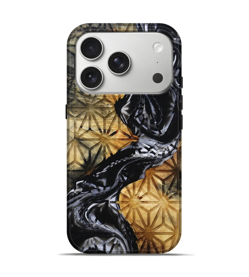 iPhone 17 Pro Wood Live Edge Phone Case - Amayah (Pattern, 804188)