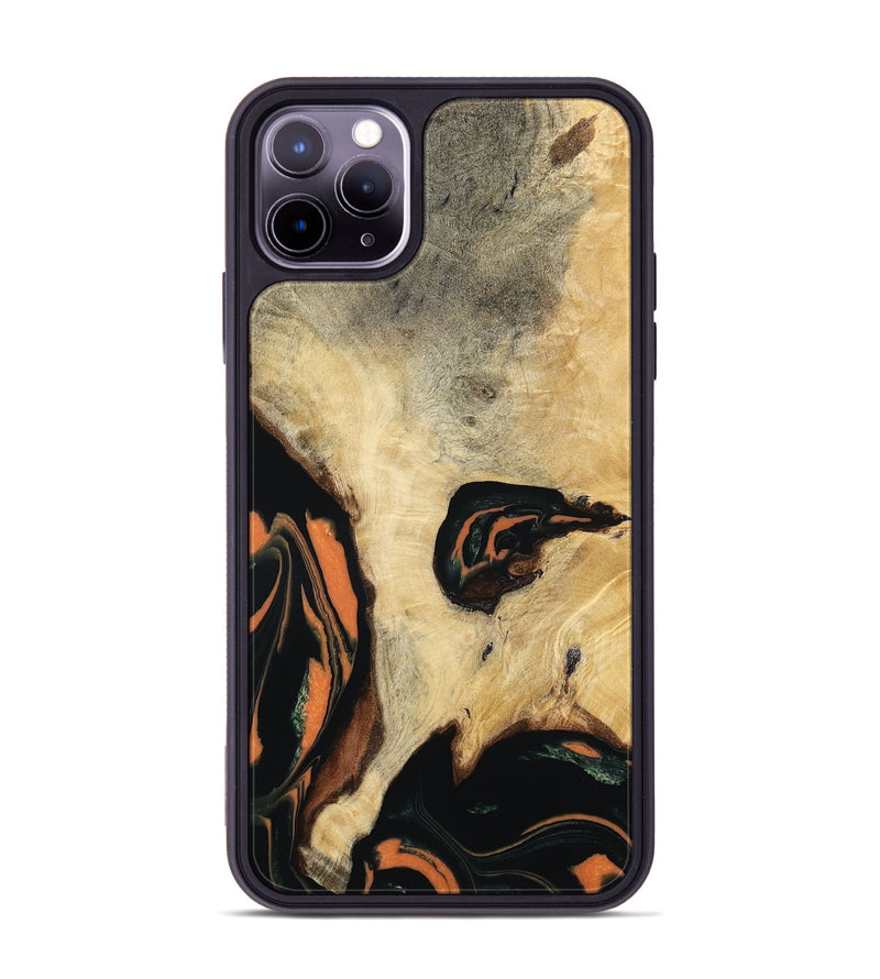 iPhone 11 Pro Max Wood Phone Case - Jamari (Red, 804209)