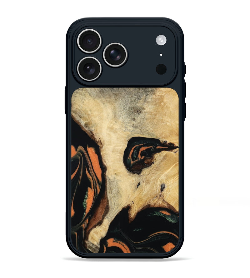 iPhone 17 Pro Max Wood Phone Case - Jamari (Red, 804209)