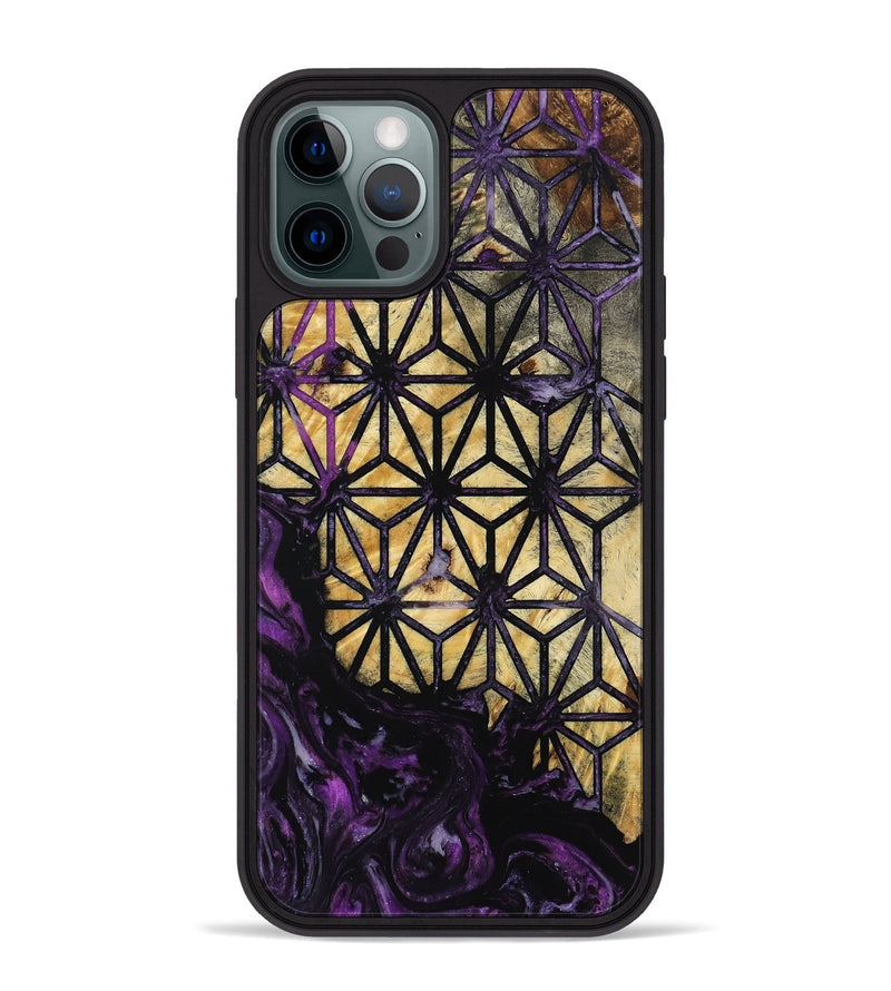 iPhone 12 Pro Max Wood Phone Case - Arian (Pattern, 804212)
