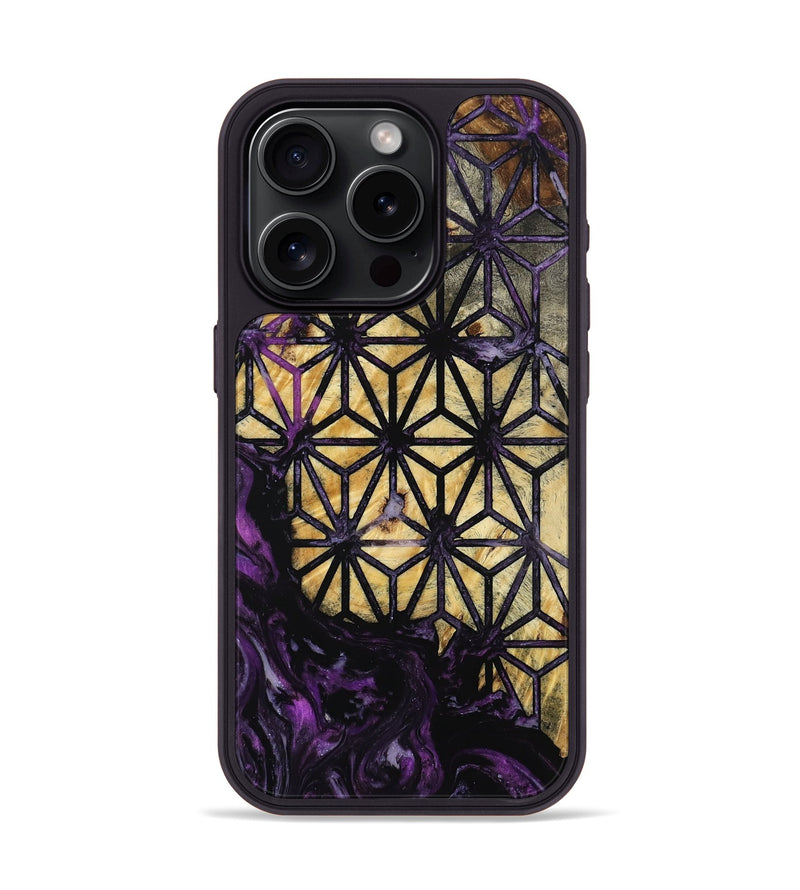 iPhone 15 Pro Wood Phone Case - Arian (Pattern, 804212)