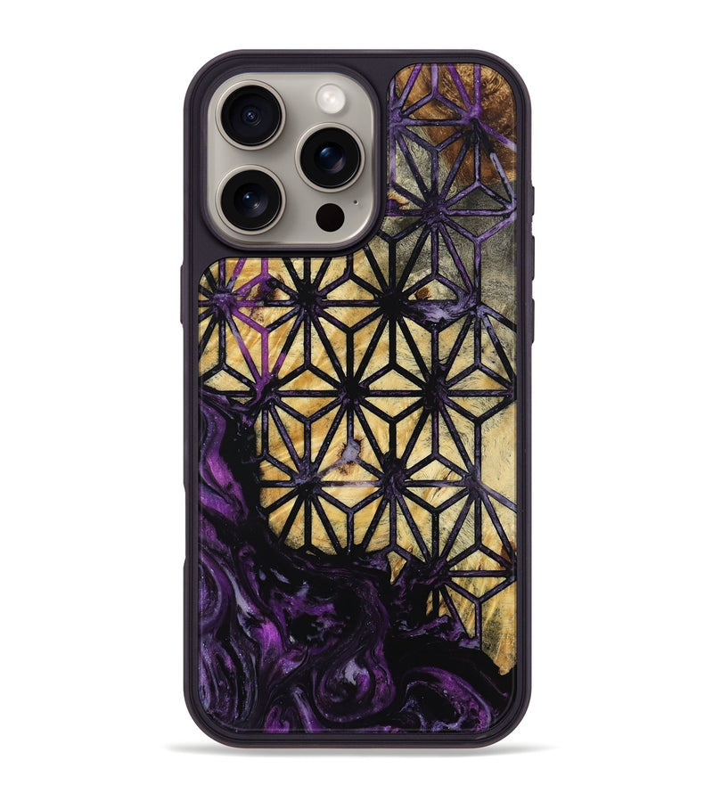 iPhone 16 Pro Max Wood Phone Case - Arian (Pattern, 804212)