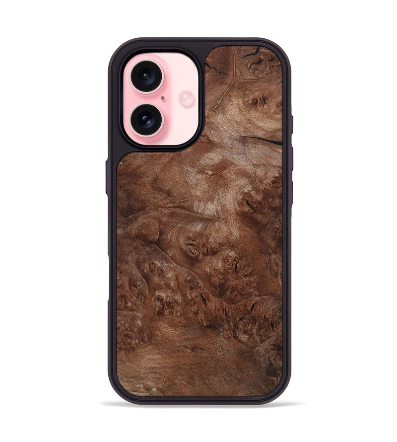 iPhone 16 Wood Phone Case - Elina (Wood Burl, 804219)
