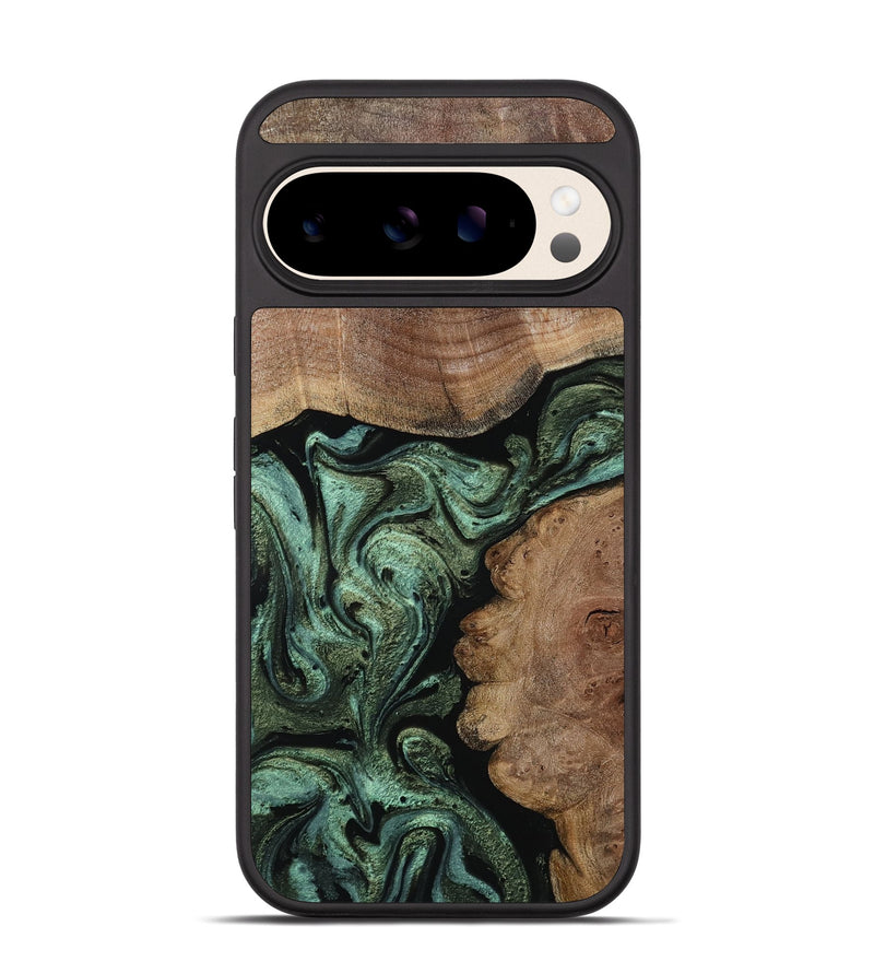 Pixel 10 Wood Phone Case - Avis (Green, 804305)