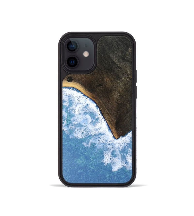 iPhone 12 mini Wood Phone Case - Hobert (Coastal, 804319)