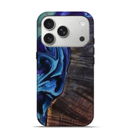 iPhone 17 Pro Wood Live Edge Phone Case - Bella (Purple, 804362)