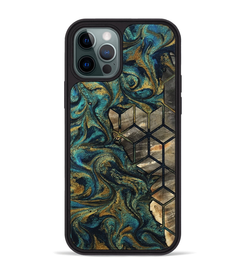 iPhone 12 Pro Max Wood Phone Case - Arjun (Pattern, 804472)