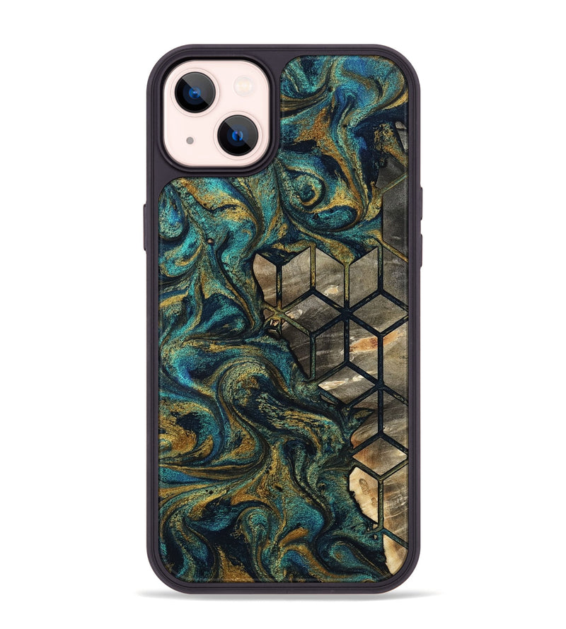 iPhone 14 Plus Wood Phone Case - Arjun (Pattern, 804472)
