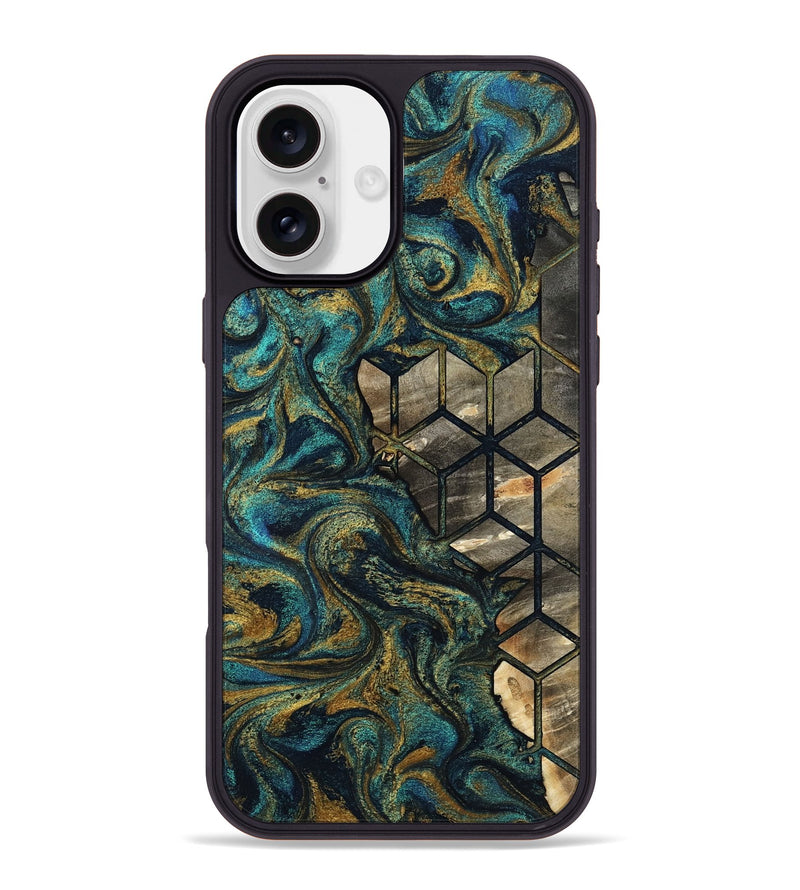 iPhone 16 Plus Wood Phone Case - Arjun (Pattern, 804472)