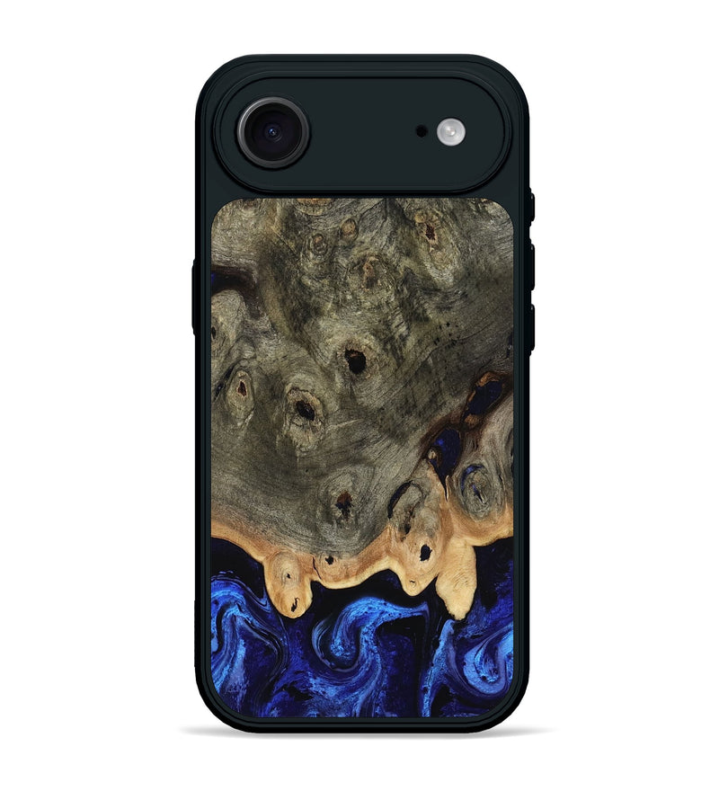 iPhone 17 Air Wood Phone Case - Cami (Blue, 804490)