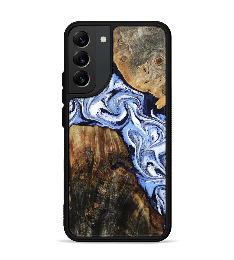 Galaxy S22 Plus Wood Phone Case - Oswald (Blue, 804491)