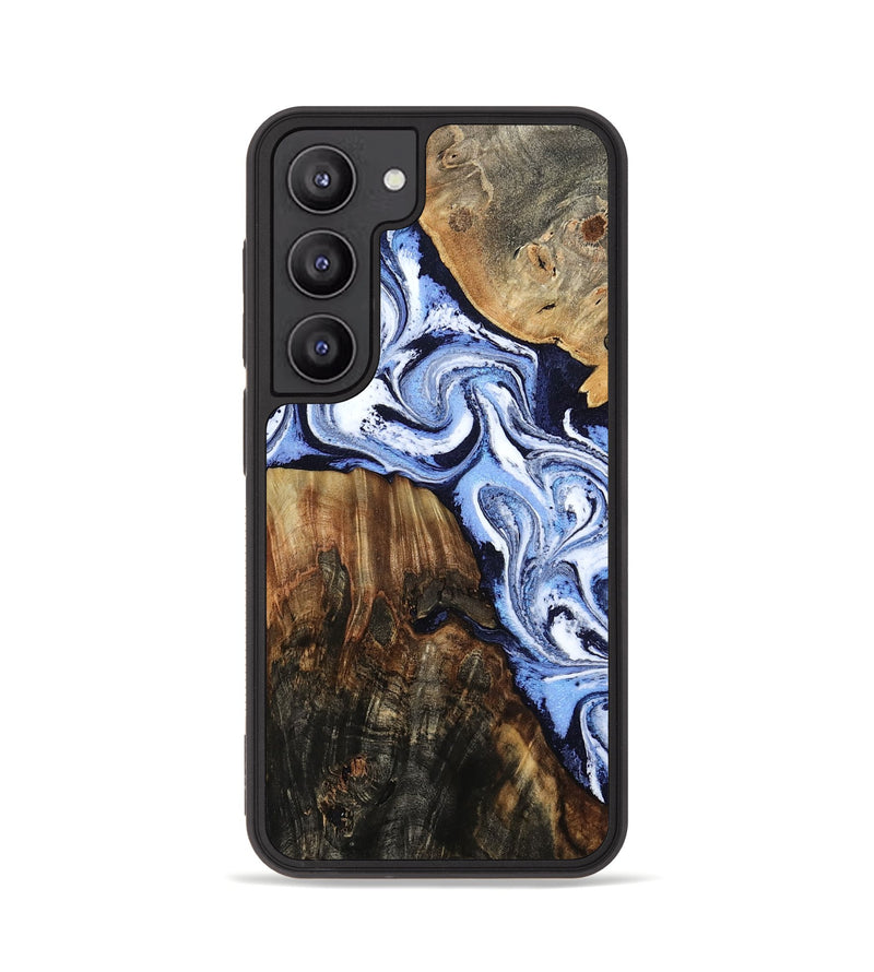 Galaxy S23 Wood Phone Case - Oswald (Blue, 804491)
