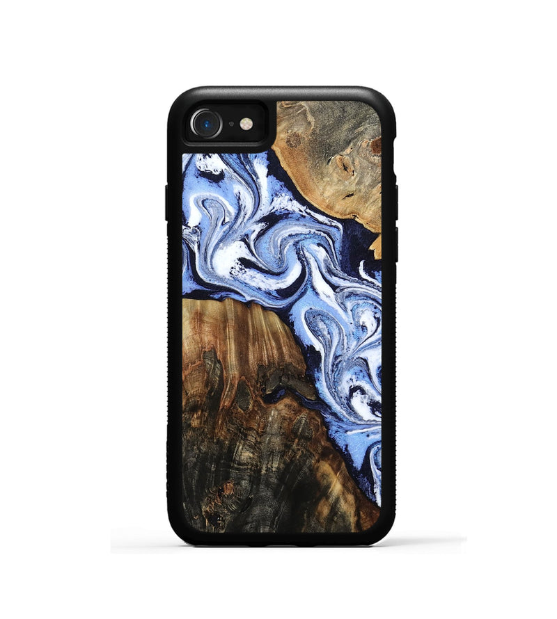 iPhone SE Wood Phone Case - Oswald (Blue, 804491)