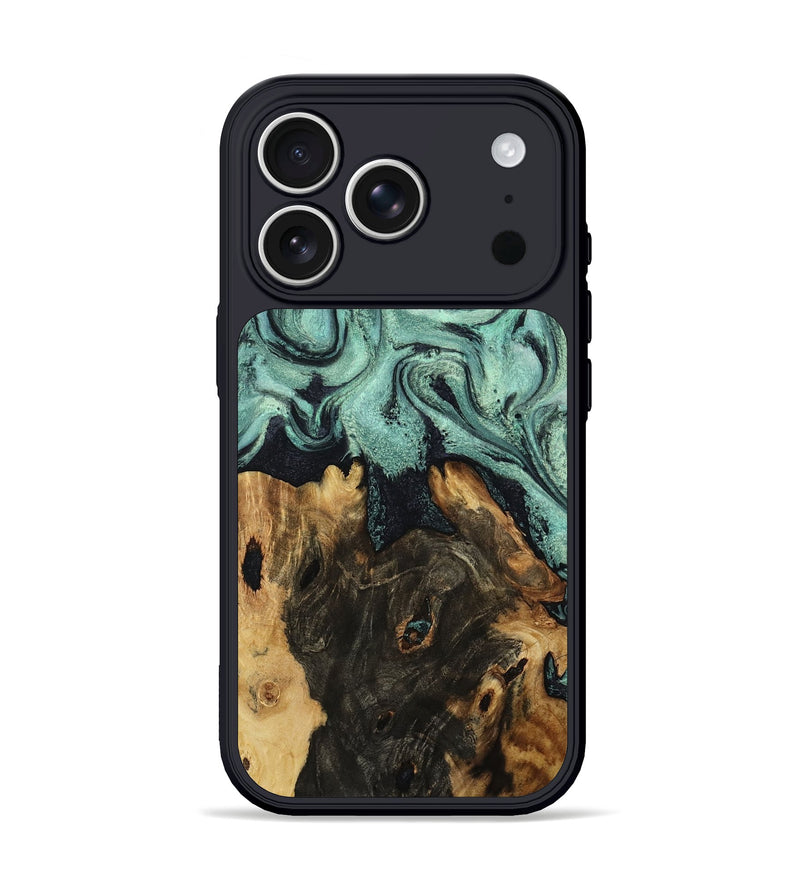 iPhone 17 Pro Wood Phone Case - Luisa (Green, 804496)