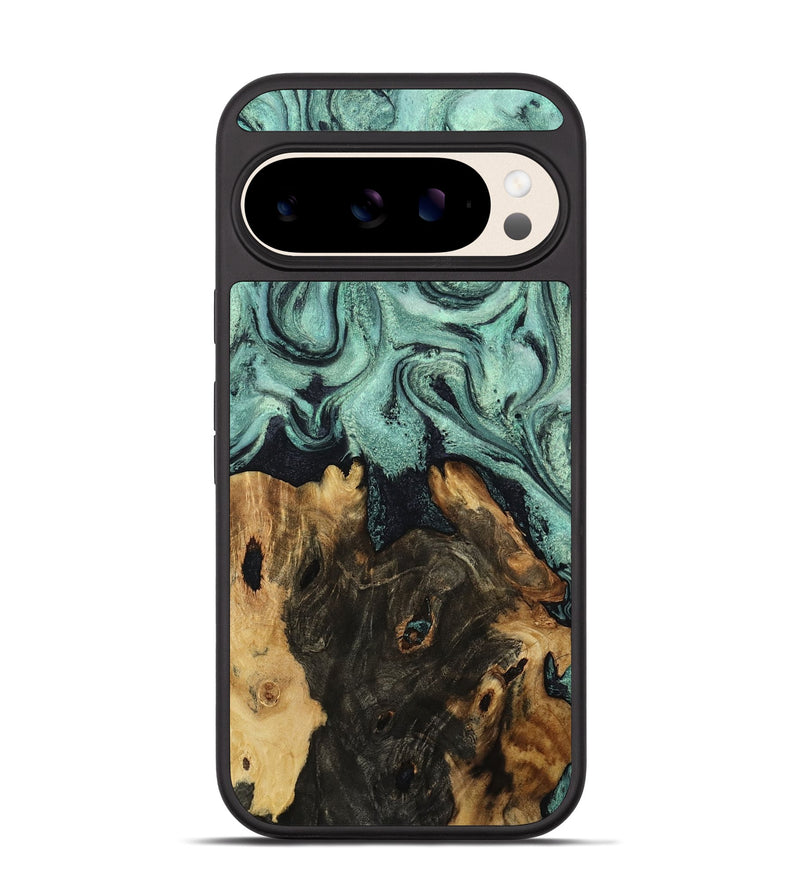Pixel 10 Wood Phone Case - Luisa (Green, 804496)
