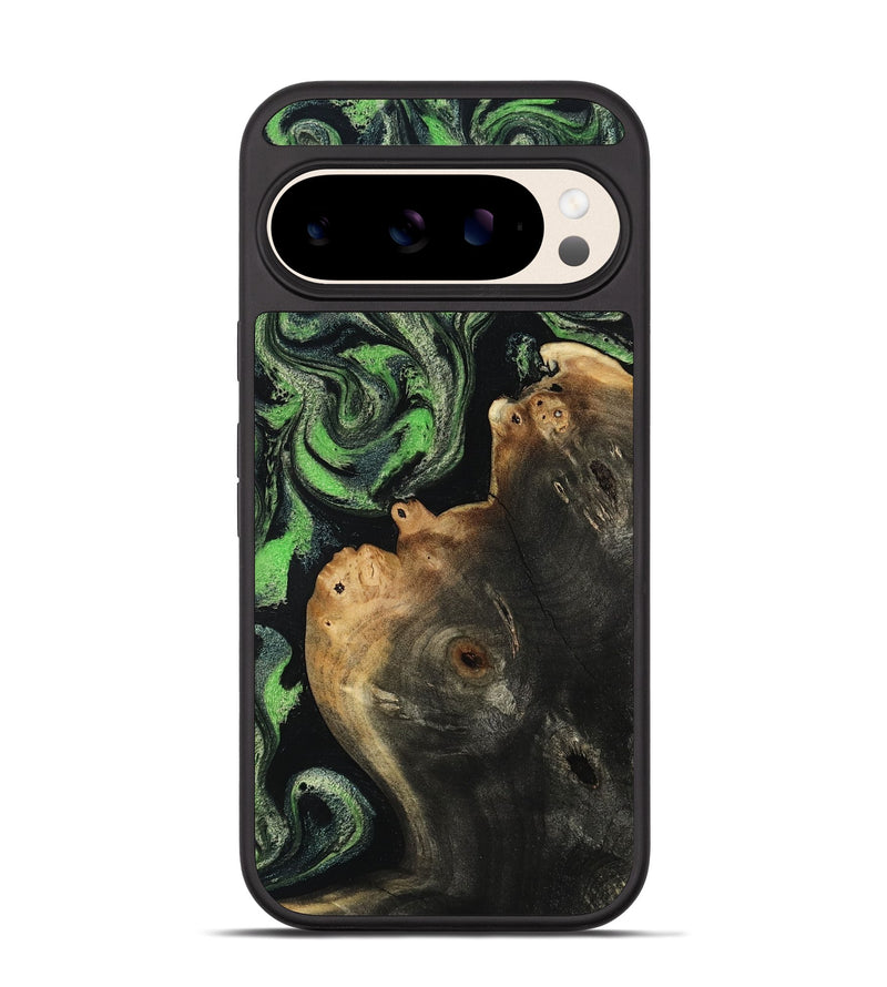 Pixel 10 Wood Phone Case - Bree (Green, 804502)