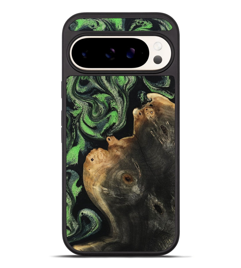 Pixel 10 Pro XL Wood Phone Case - Bree (Green, 804502)