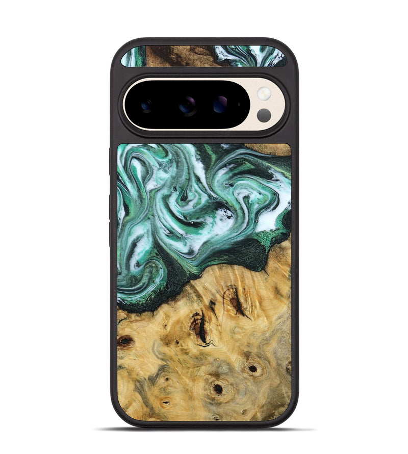 Pixel 10 Wood Phone Case - Dana (Green, 804504)
