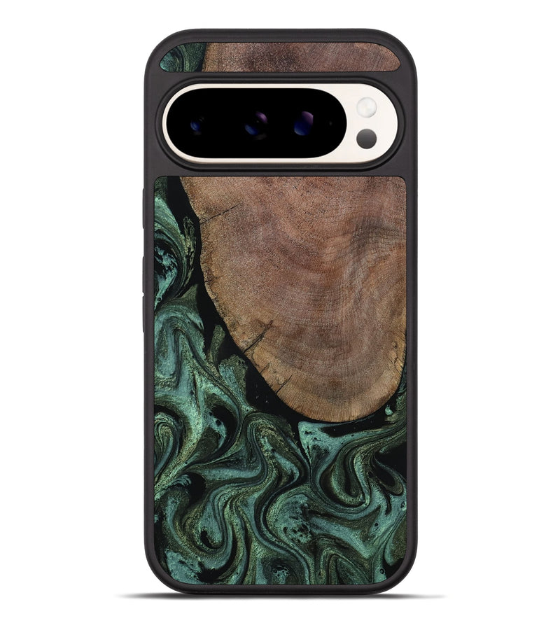 Pixel 10 Pro XL Wood Phone Case - Darien (Green, 804519)