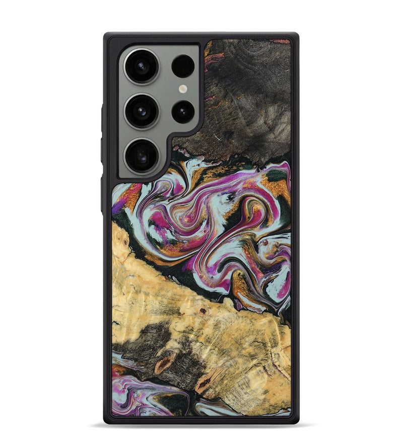 Galaxy S24 Ultra Wood Phone Case - Oleta (Green, 804523)
